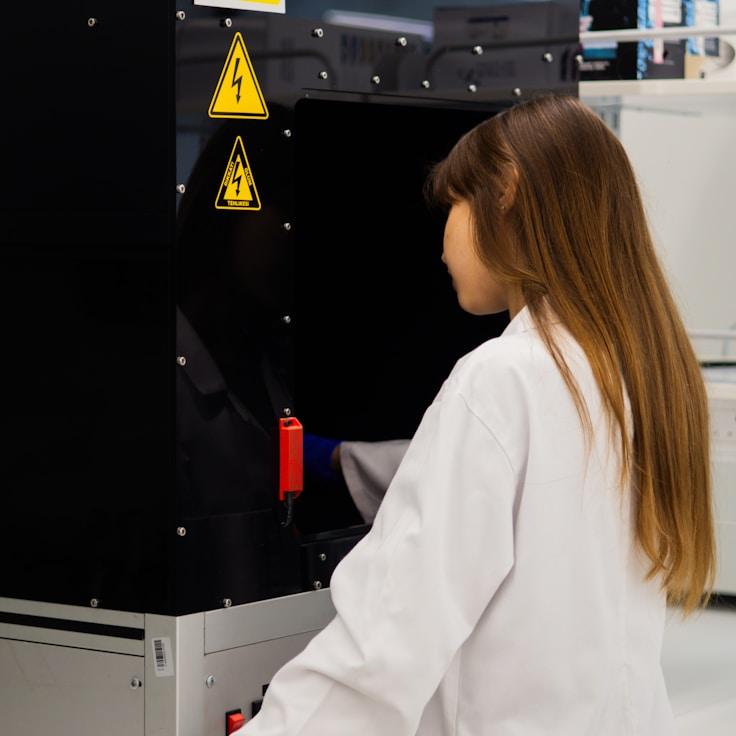 Mobile app project planning workspace with devices and development tools